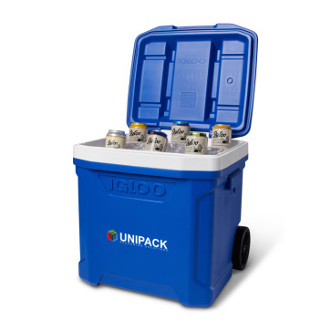 Igloo Profile II 60 Qt Roller Logo Cooler