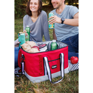 Cuisinart Outdoors Square Cooler with company logo