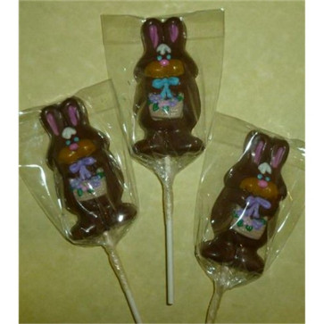 Chocolate Bunny Pop on a Stick