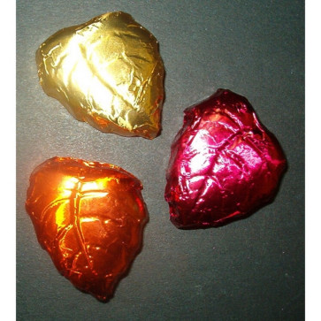 Chocolate Foiled Leaves in Multiple Color Choices