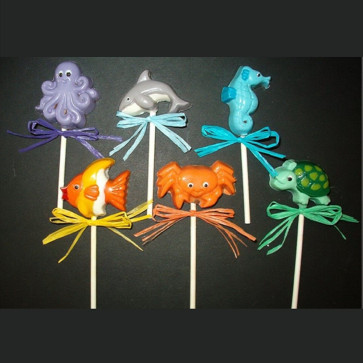 Sea Critter Chocolate Mini Pops
