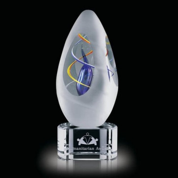 Sagittarius Award on Clear Base - 7 in. High