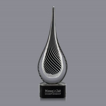 Constanza Award on Black Base - 12 1/2 in High