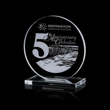 Victoria Award - Jade Glass Award 7 in