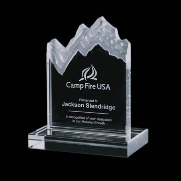 Kilimanjaro Mountain Award - Jade 6 in.