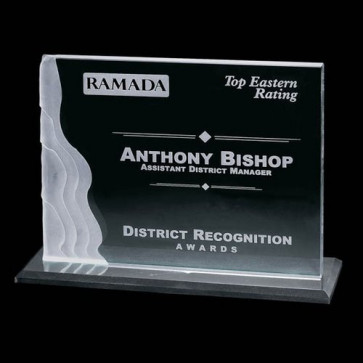 Fullerton Award - Jade/Marble 7 in. Wide
