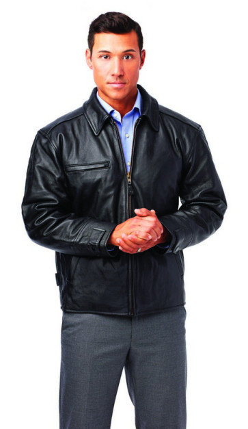 Classic Italian Leather Driving Jacket