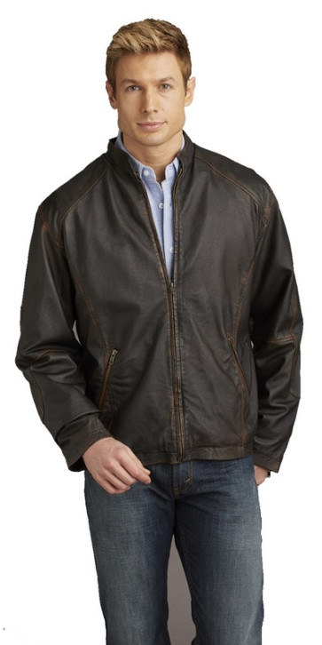 Vintage Leather Jacket for Men