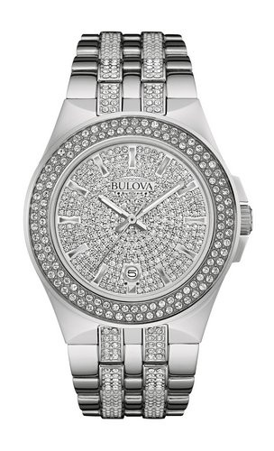Bulova Watches Mens Bracelet - Crystals Company Watch