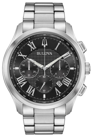 Bulova Watches Mens Wilton Bracelet from the Classic Collection