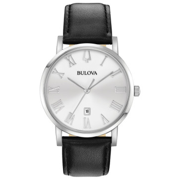 Bulova Watches Mens Strap Watch from the American Clipper Collection