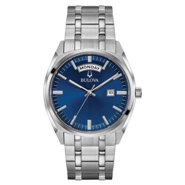 Bulova Watches Mens Day-Date Classic Collection Bracelet