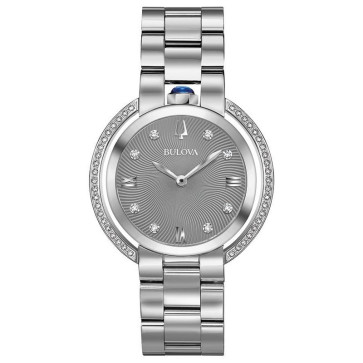 Bulova Watches Ladies Rubaiyat Bracelet Diamond Case