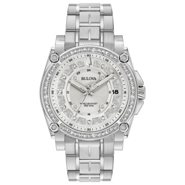 Bulova Watches Ladies Rubaiyat Limited Edition Bracelet Diamond Case