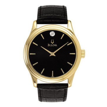 Bulova Watches Mens Strap - Corporate Collection Company Watch