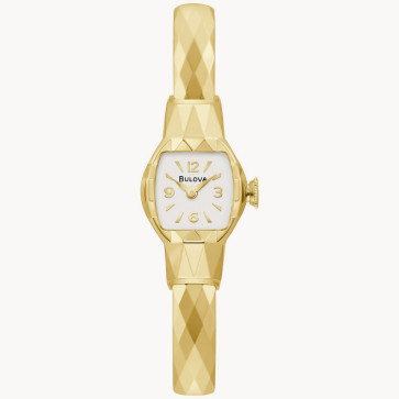 Bulova Watches Ladies Archive, American Girl, Stainless Steel Bangle Watch