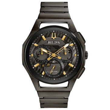 Bulova Watches Mens Progressive Sport Bracelet from the CURV Collection