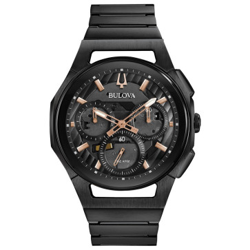 Bulova Watches Mens Progressive Sport Bracelet from the CURV Collection