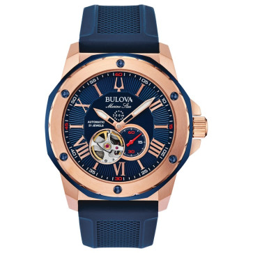 Bulova Watches Mens Sport Strap Automatic from the Marine Star Collection