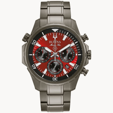 Bulova Watches Men's Sport Bracelet from the Marine Star Collection