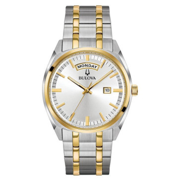 Bulova Watches Mens Day-Date Classic Collection Bracelet