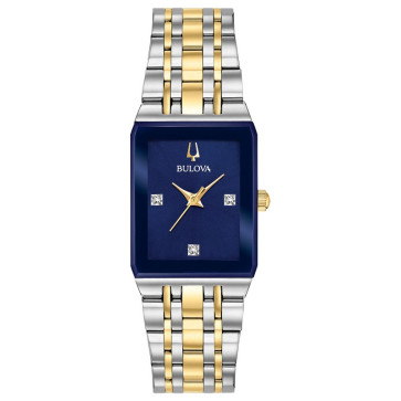 Bulova Watches Ladies Quadra Bracelet from the Futuro Collection