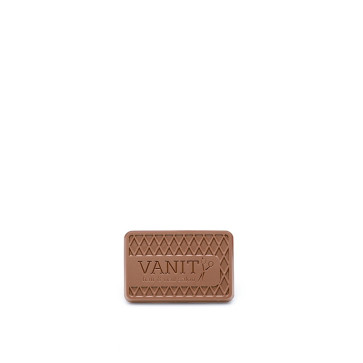 Chocolate Business card Bar in Clear Wrapper 2 x 3