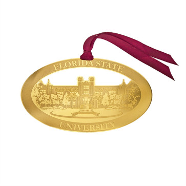 Custom Etched Brass Ornaments - Design Your Own Christmas Ornament