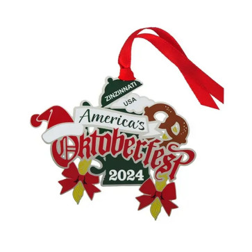 Custom Etched Ornament with Full Color Print - Design Your Own Ornament
