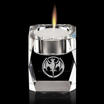 Abbey Candleholder - Optical Crystal 2-3/8