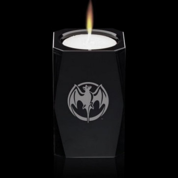 Abbey Candleholder - Black 3-1/8