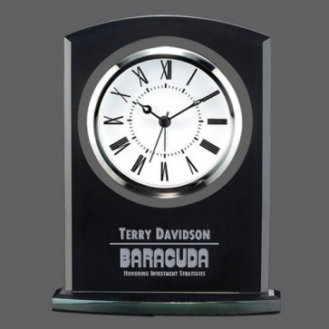 Tuxedo Clock - Black 7 in.
