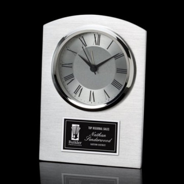Carreno Clock - Aluminum 6 1/4in.