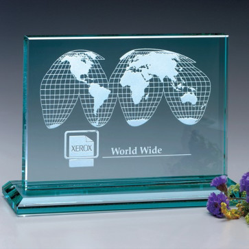 Huntington Rectangle Award 9 in. W