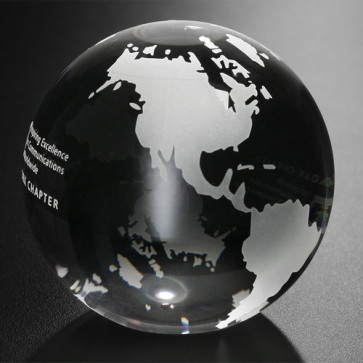 Continental Globe 3-1/8 in. Dia.