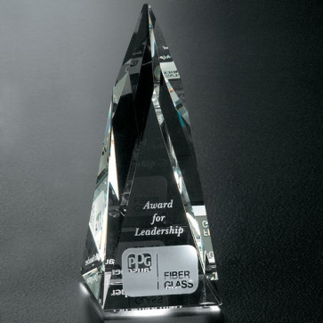 Whittier Peak Optical Crystal Award 8 in.