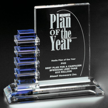 Resolute Optical Crystal Award 8-1/2 in.