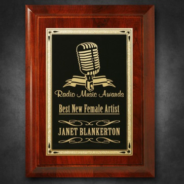 Americana Raised Panel Plaque