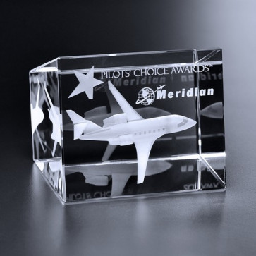 Collier Trapezoid Cube 3 x 2-1/4 x 2-3/8