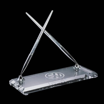 Ashburton Double Pen Set - Chrome