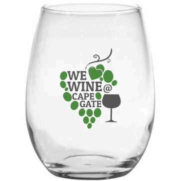 Stemless White Wine Glass 15 oz.