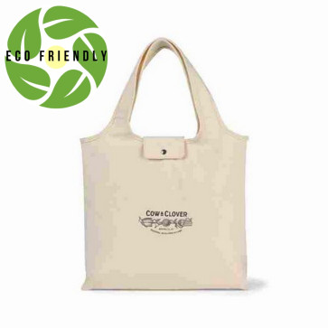Willow Deluxe Cotton Packable Tote - Natural