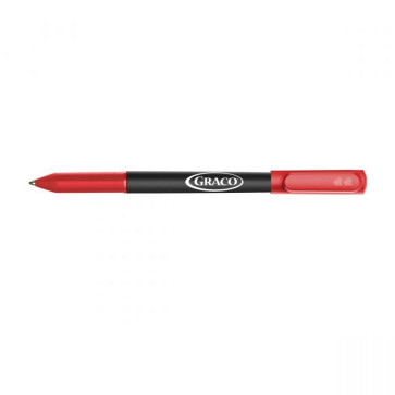 Paper Mate Write Bros Stick Pen - Black Ink - Red
