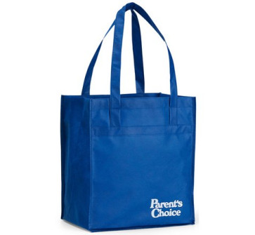 Deluxe Grocery Reusable Shopping Bag Kid-friendly/CPSIA compliant -Royal