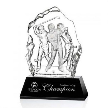 Fergus Golf Award (S) - Optical/Black 6 1/2 in