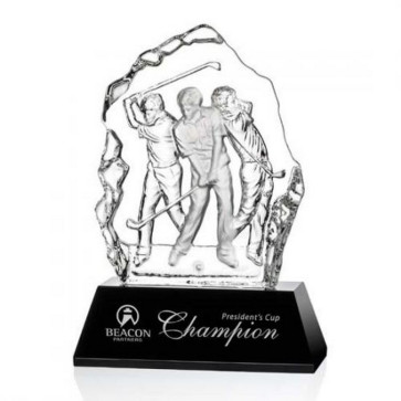 Fergus Golf Award (M) - Optical/Black 8 1/4 in