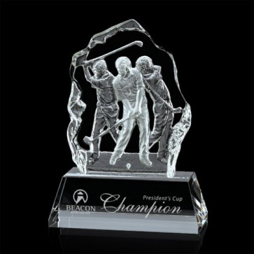 Fergus Golf Award (L) - Optical 9-1/8 in in