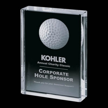 Pennington Golf Award - Optical 3 in.x4 in.