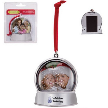 Magnetic Snow Globe Holiday Ornament