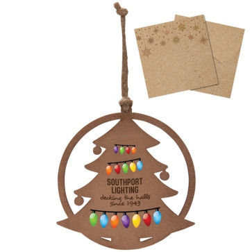 Wood Ornament - Christmas Tree